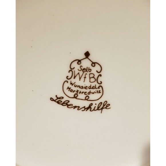 13th Int Steinwaldwandertag 1984 Stein Mug German Lebenshilfe Birds Weibenstein - Picture 7 of 7